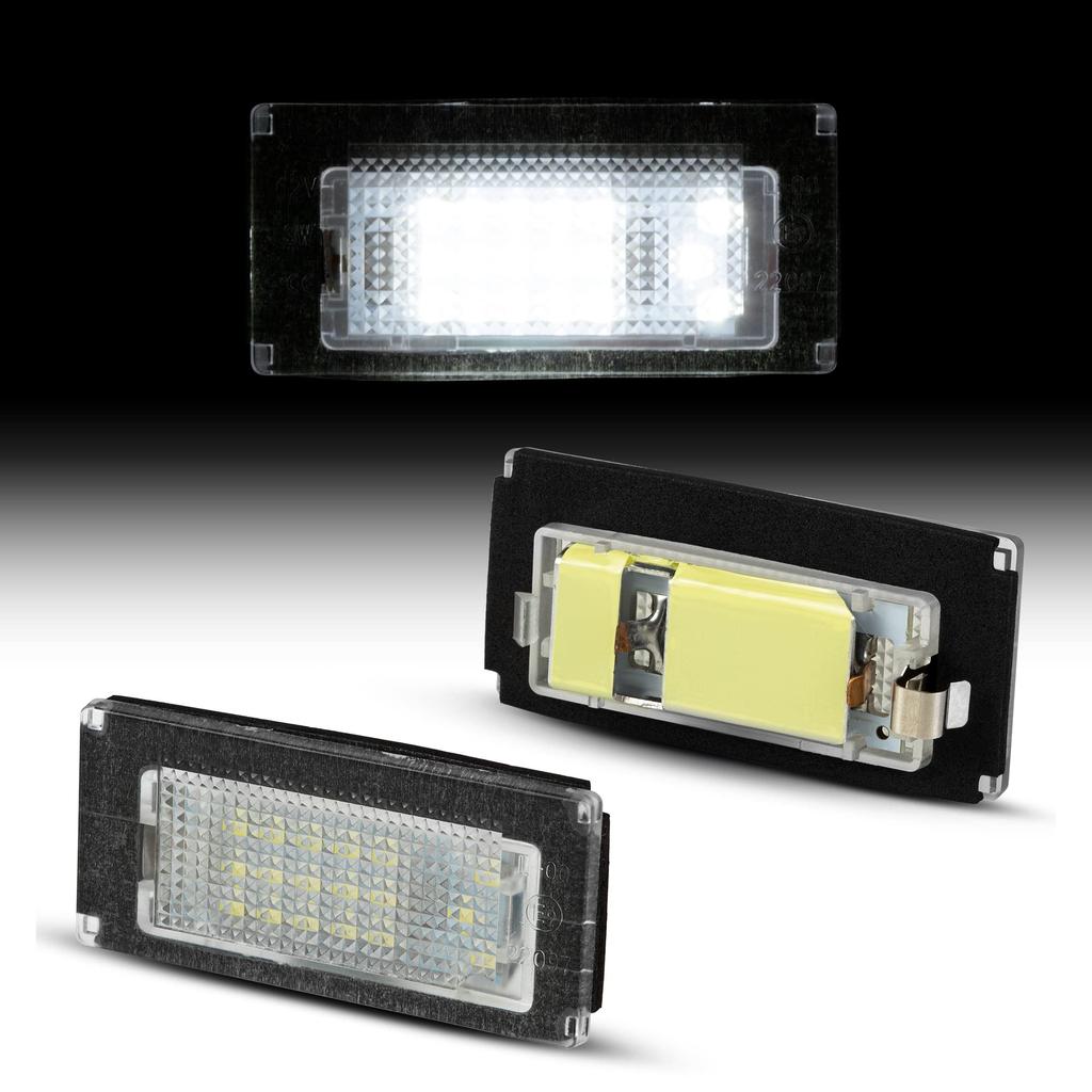 POPMOTORZ Светодиодная лампа подсветки номерного знака BMW MINI R50 R52 R53 Mini Cooper Cooper S со встроенным канселлером