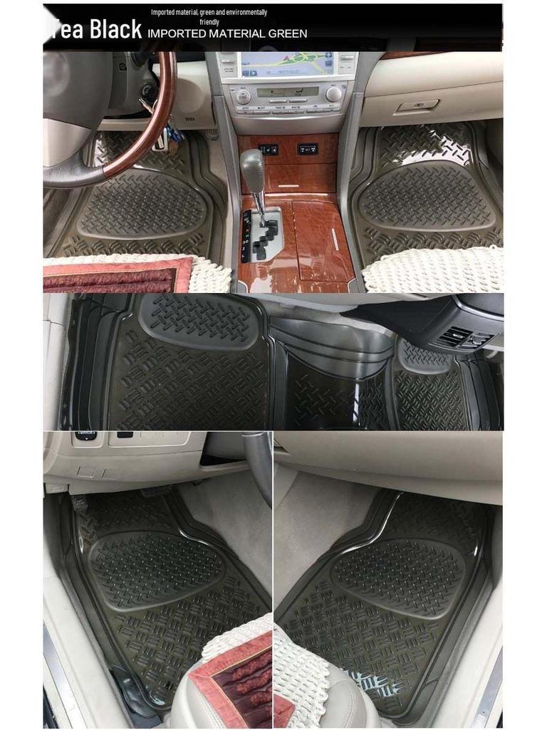 Экологичный Прозрачный Нескользящий Водонепроницаемый Коврик для Пола Автомобиля