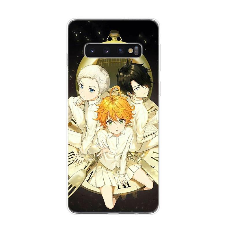 The Promised Neverland For Samsung Galaxy S22 Pro S21 S20 FE Ultra S10 S10E Lite S9 S8 Plus S7 S6 Edge Soft Phone Case