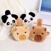 Foldable Capybara Plush Earmuffs Thicken Cute Ear Cover Panda Warm Earflaps  Outdoors Activities