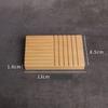 Мыльницы из натурального дерева, дренажная полка для мыла, держатели для тарелок, ящик для душа, держатель для мыла для мытья рук YLE055