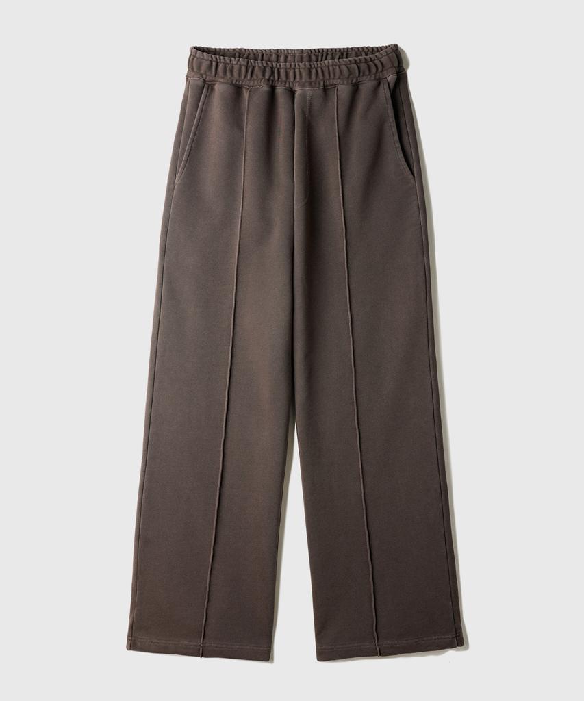 JEMUT Noir Pigment Wide Sweatpants Brown Sjlp2655