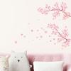 Наклейка на стену с изображением цветущей ветки сливы для спальни, гостиной, мебели, фона, настенной наклейки, фрески из ПВХ