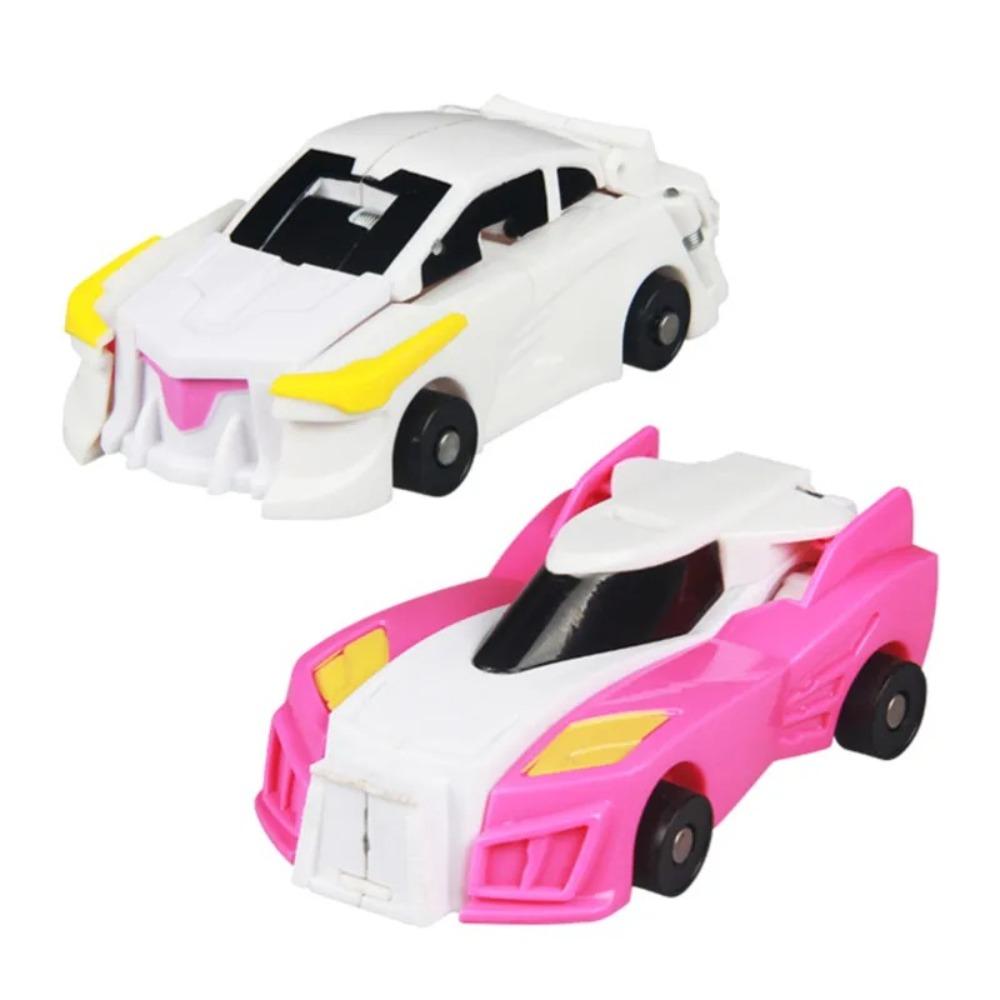 Winged Pegasus Car Model Inertial Sliding Racing Car Creative Car Transforms Into Unicorn Toy