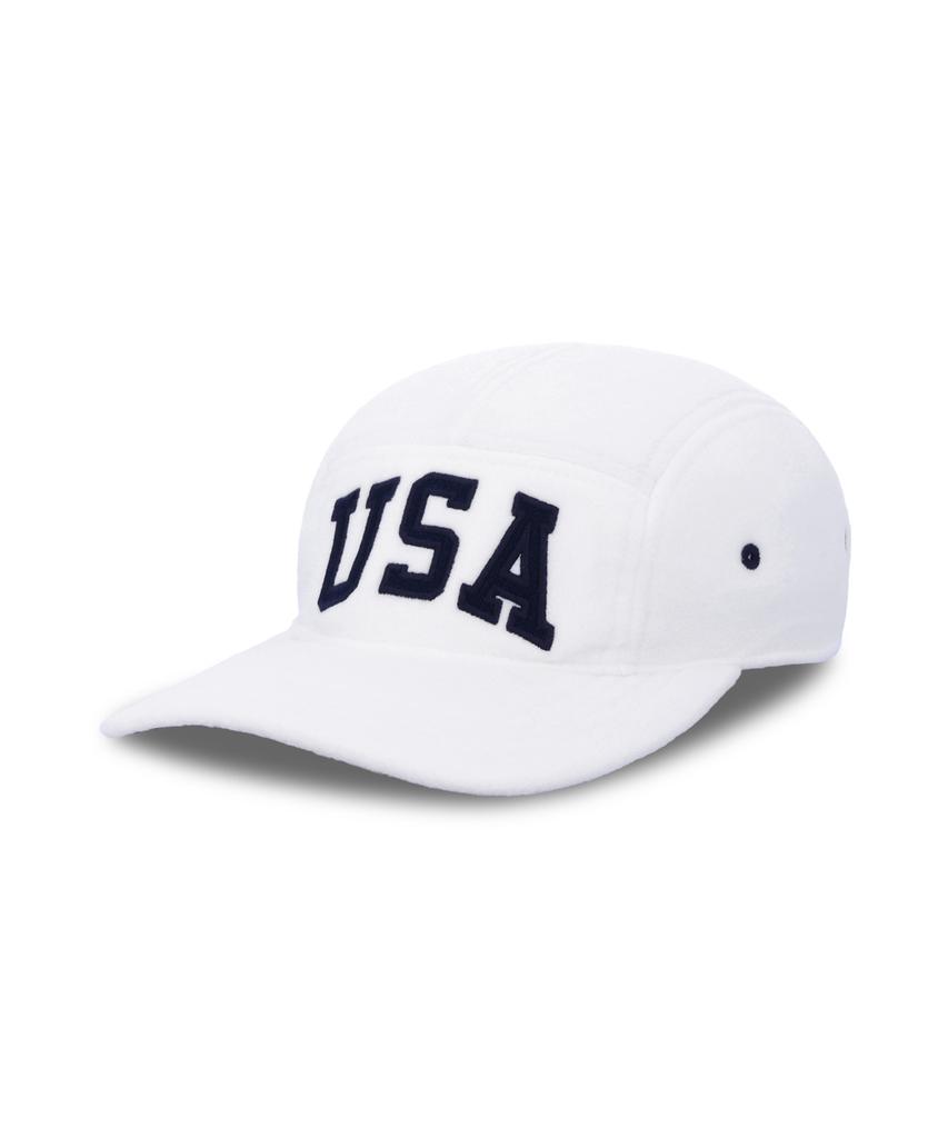 POLO RALPH LAUREN Флисовая кепка с флагом - Белая