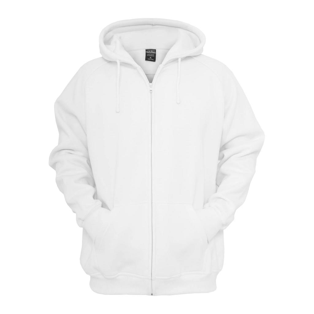Urban Classics Mens Zipped Hoodie