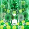 St. Patrick'S Day Party Set, Irish Beer Festival Balloon Decoration Lucky Alphabet Flag Clover