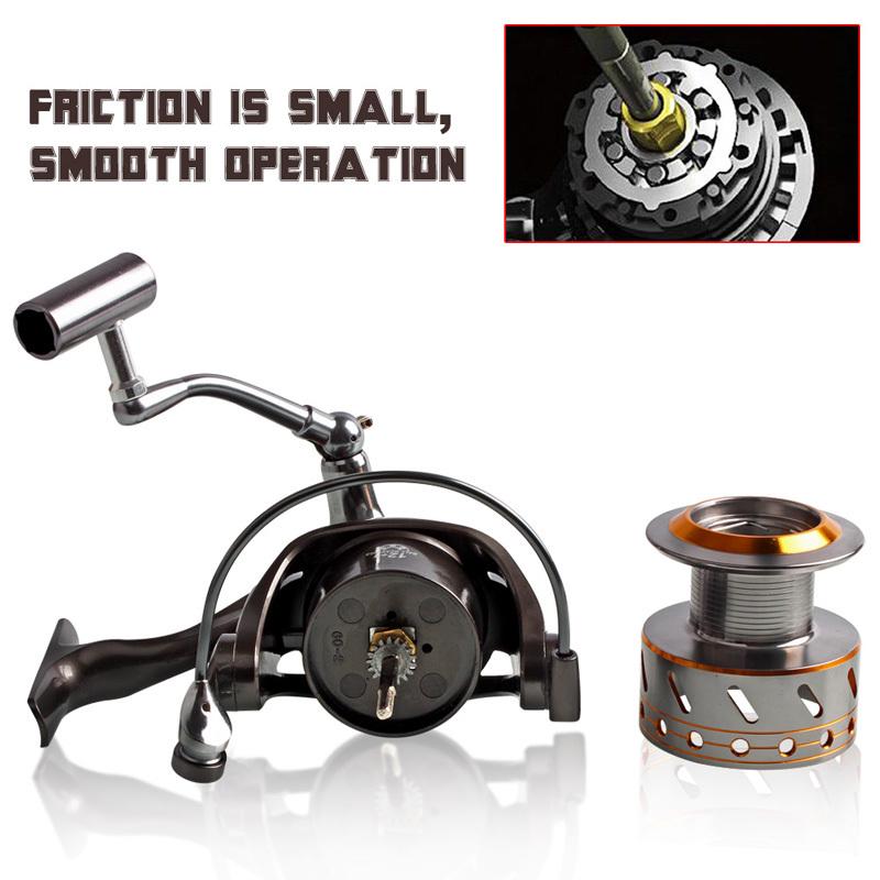 Спиннинговые рыболовные катушки — левая правая, передаточное число 5,2:1/5,1:1, 13BB, катушка для пресноводной и морской рыбалки