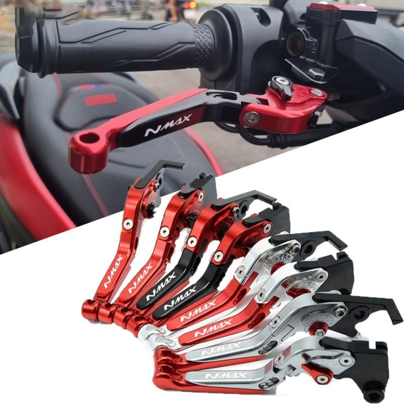 Adjustable Folding Telescopic Brake Clutch Lever Yamaha NMAX 155 125 CNC Aluminum Handlebar Control