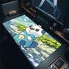 Gaming Mouse Pads Oshawott Pattern Pokemon Style Large Extended Rubber Computer Keyboard LockEdge Desk Mat Gamer Non-slip Carpet