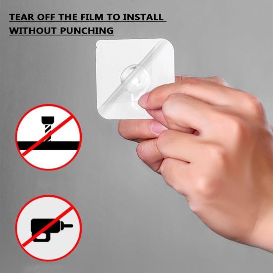 20 шт./компл. винтовой настенный крючок без дрели, клей, современная сверхмощная стойка для фоторамки, часы, зеркало, вешалка для полотенец, товары для дома