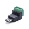 Зарядные устройства-адаптеры MicroUSB на двойной пин, выход 5 В, не требуют пайки, для электронных игрушек, аксессуаров