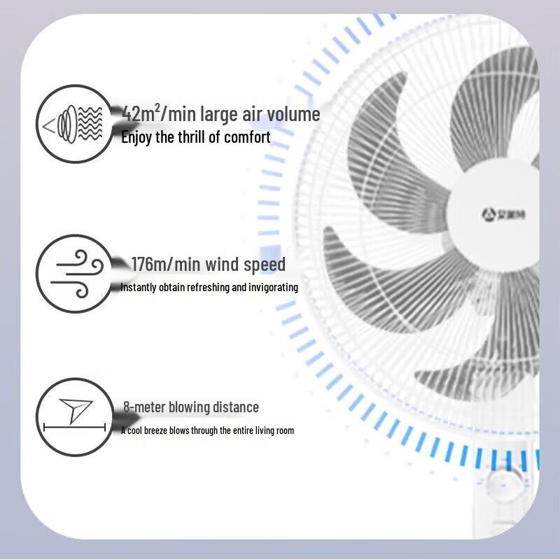 AIRMATE Напольный oscillating вентилятор CS35-X25