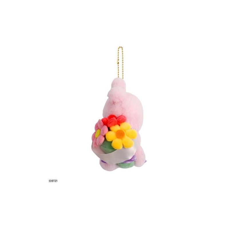 BTS BT21 Официальный плюшевый брелок [БУКЕТ]