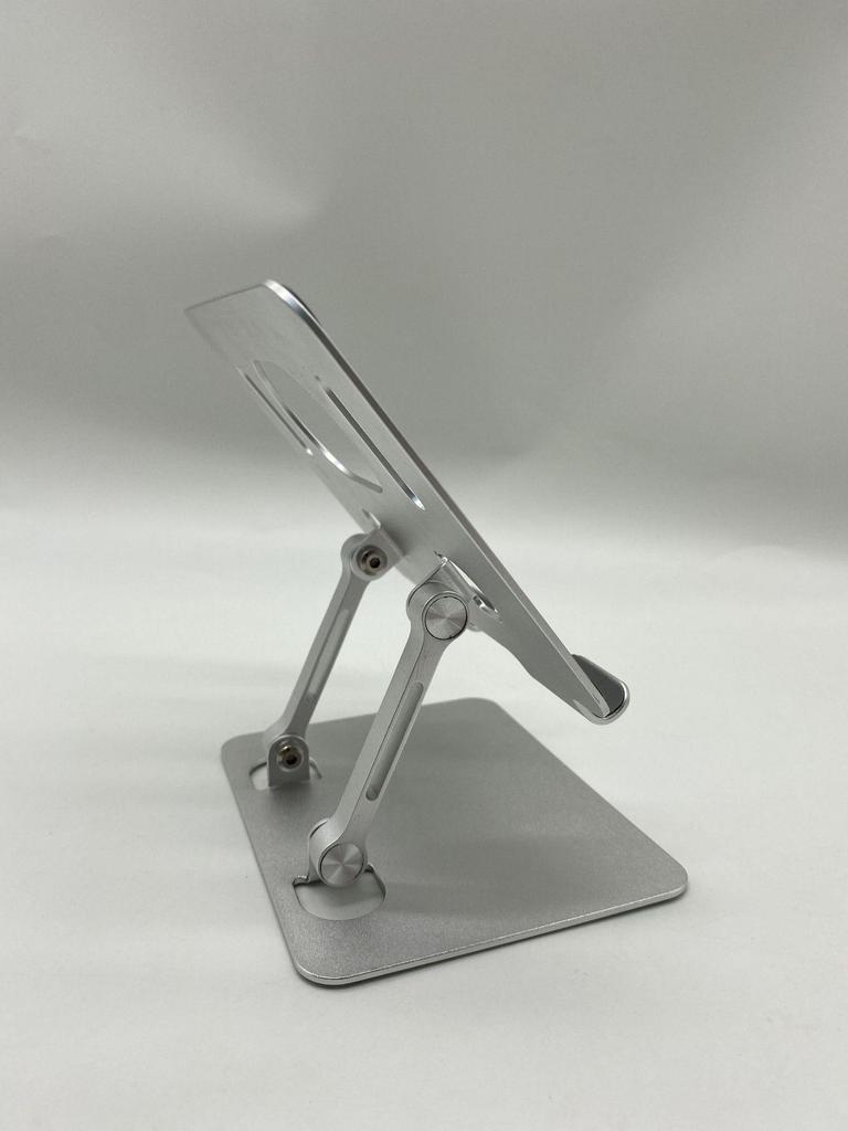 Adjustable Aluminum Tablet and Phone Stand for iPad and iPhone