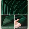 Tablecloth Oblong Shape Pure Color Easy Care Velvet Table Protection Banquets Party