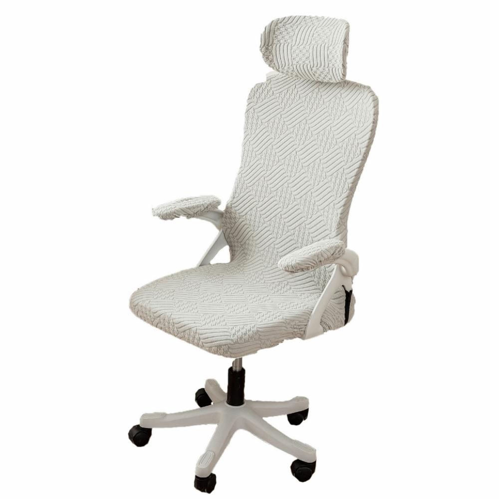 Thickened Office Chair Cover Solid Color Computer Chair Protector Gaming Chair Cover Gaming Seat