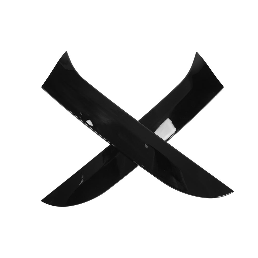 1 Pair Left Right Gloss Black Rear Window Side Spoiler Wing Car Modification Replacement for MK6