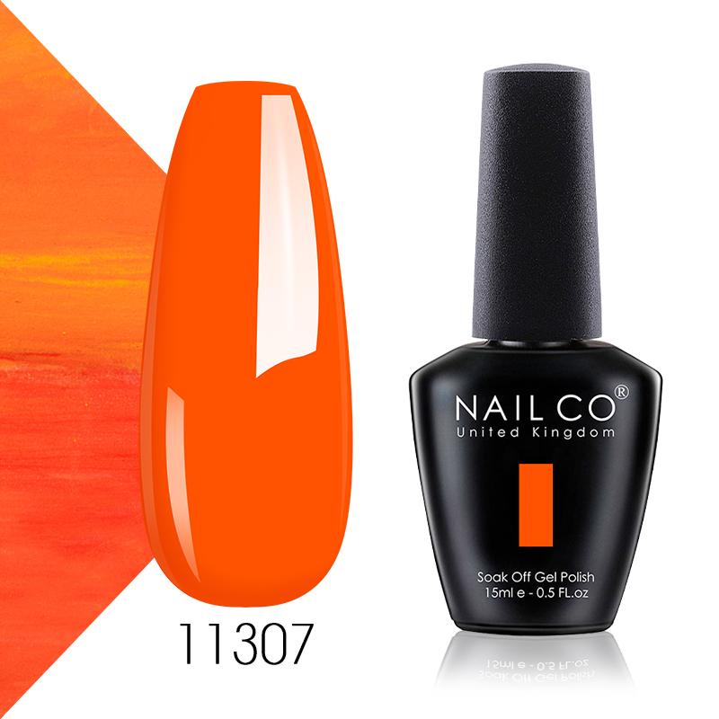 NAILCO 15 мл летний очевидный свежий флуоресцентный цветной гель-лак для дизайна ногтей, блестящий маникюрный набор, УФ/светодиодный гель для ногтей