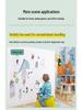 Removable Erasable Whiteboard Wall Sticker - Perfect for Graffiti or Writing in Kids' Rooms or Bedrooms.