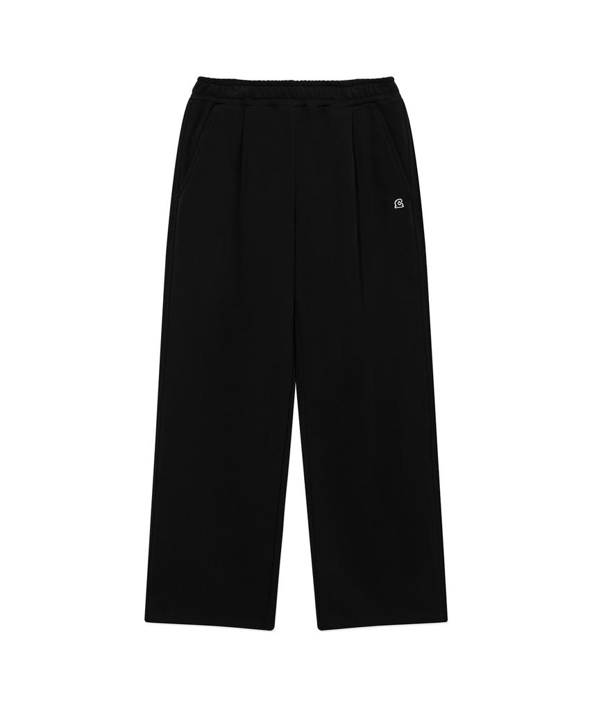 COVERNAT Semi-Wide Signature Symbol Sweatpants Black
