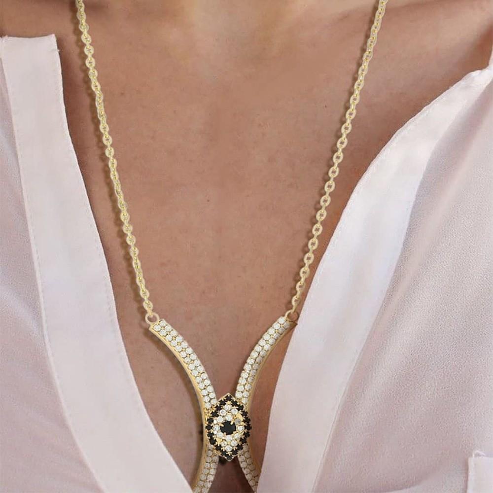 Rhinestone Bra Chest Chain Red Crystal Breast Chain Trendy Chest Support Body Chain Low-cut Dress