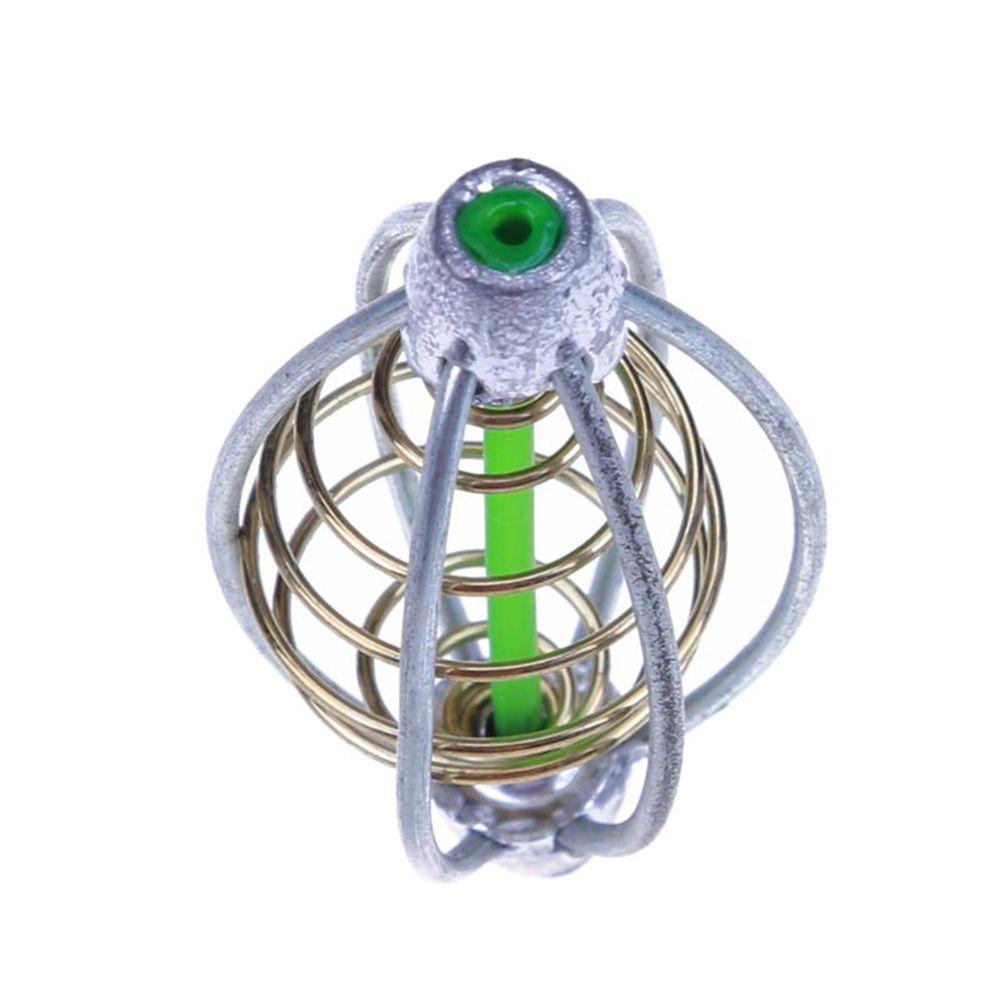 Аксессуары Вертлюг Пружина Свинцовая Корзина для Приманки Корзина для Рыболовства Грузило Клетка Для Приманки Рыболовство Метатель