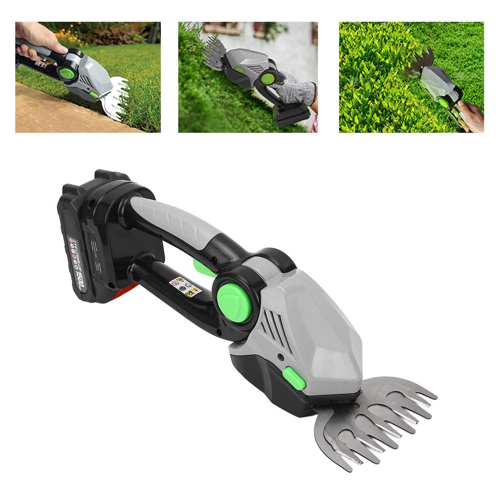 2 в 1 ножницы для травы и кусторез 22000 об/мин 21 В аккумуляторный беспроводной электрический газонокосилка