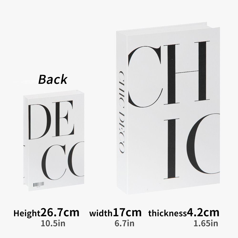 Creative Artistic Simulated Books Fashion Nordic Style Fake Books Handmade Book Model Decorative Book