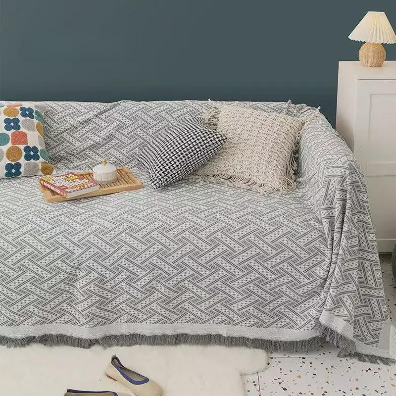 Покрывало и чехол для дивана и подушки Nordic Full-Cover - для всесезонного использования