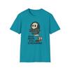 Unisex Softstyle T-Shirt Dead Inside Still Streaming Funny Ghost Halloween