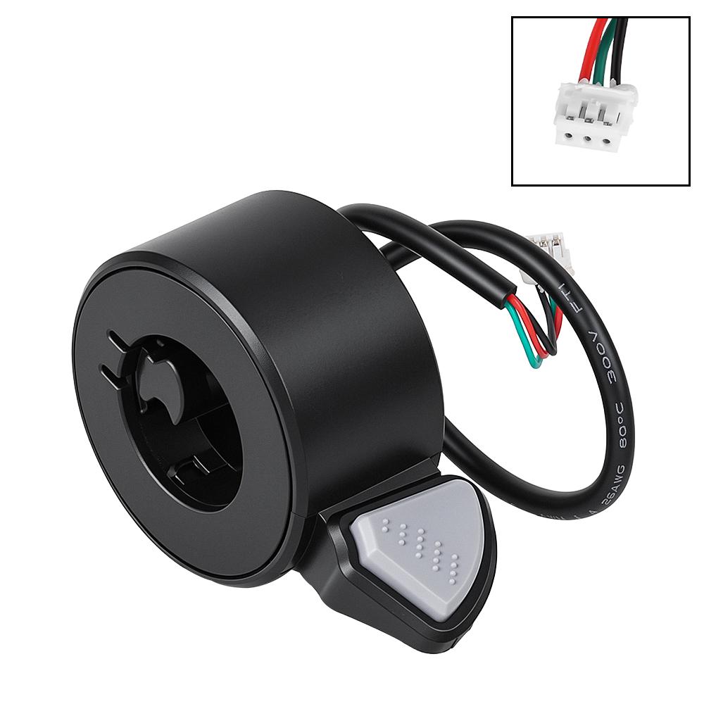 Electric Throttle Speed Dial Thumb for Ninebot MAX G30D Scooter Finger Brake Accelerator Trigger Shifter Blue Grey Color