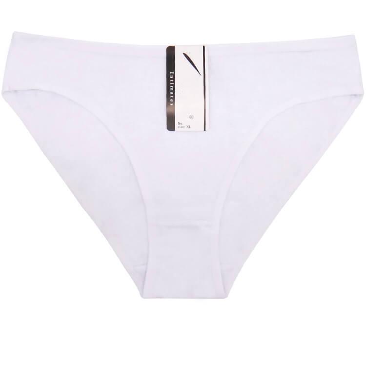 Soft Cotton Panties for Women Sexy Low Waist Briefs Solid Color Underwear Ladies Lingerie 1 Piece