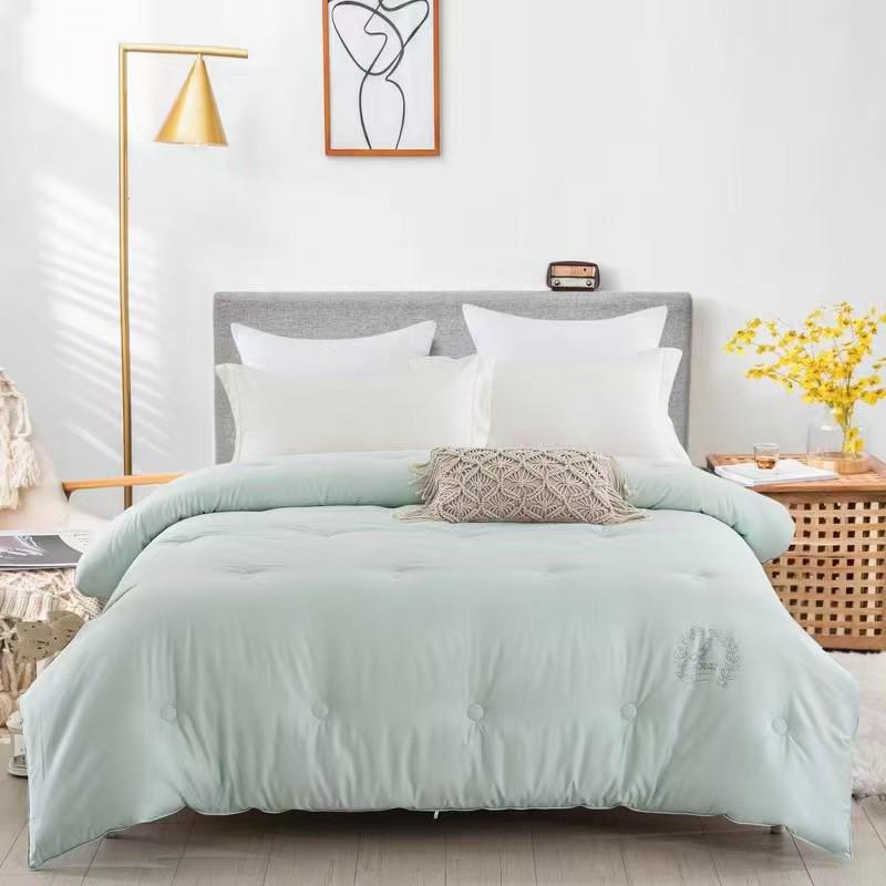 Luxurious Winter Quilt with Rhinestones - Soy Fiber & Velvet Cotton, Warm and Thick for All-Season Bedding