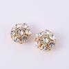 5Pcs Rhinestone Button Covers Detachable Shirt Button Clips Fancy Buttons Dress Cufflinks Jewelry Decorative Buttons