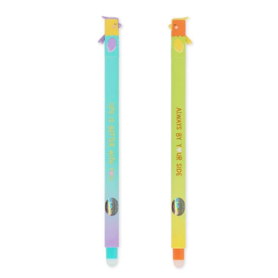 Набор стираемых ручек ко Дню святого Валентина 2026 Гелевые ручки Плавное письмо Многоразовые Термочернила Ручка для праздничной открытки