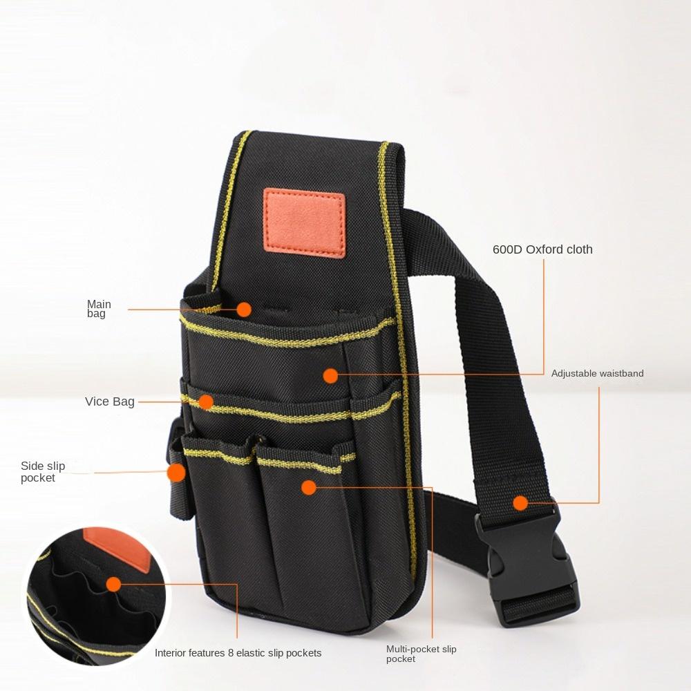 Multifunction Storage Bag Multiple Pockets Toolkit Pouch Repair Bag Hardware Maintenance Organizer