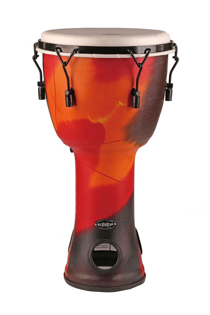 Suzuki GMP Djembe 12 Inch The Air Hole At the Bottom of the Drum Resonates Even When Played On the Orange ESP12TU-10C Floor!