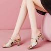 2024 Новые популярные высококачественные универсальные туфли с острым носком для женщин, банкетные вечеринки, женственные и удобные, Zapatos De Mujer
