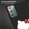 Hello Kitty Cartoon Case for Samsung Galaxy Note 20 Ultra 10 Plus 9 8 TPU Phone Cover Note 10 Lite Black Soft Shell Funda Capa