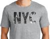 PubliciTeeZ Big and Tall NYC City Photo T Shirt