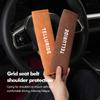 AANO1 Car Styling Seatbelt Shoulder Pad Safety Shoulder Protector Cover For KIA Venga Sedona Forte Stonic Picanto Sorento Stinger
