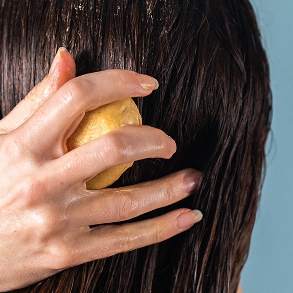 Lush Золотая крышечка 65 г - Прессованный кондиционер-брусок