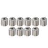 10Pcs Thread Inserts Male Female Reducing Nut Stainless Steel Repair Tool Hardware Fastener