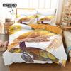 Sea Animal Duvet Cover Octopus Turtle Starfish Queen Bedding Set Microfiber Ocean Life Bedding Set King For Kids Boys Girls Teen