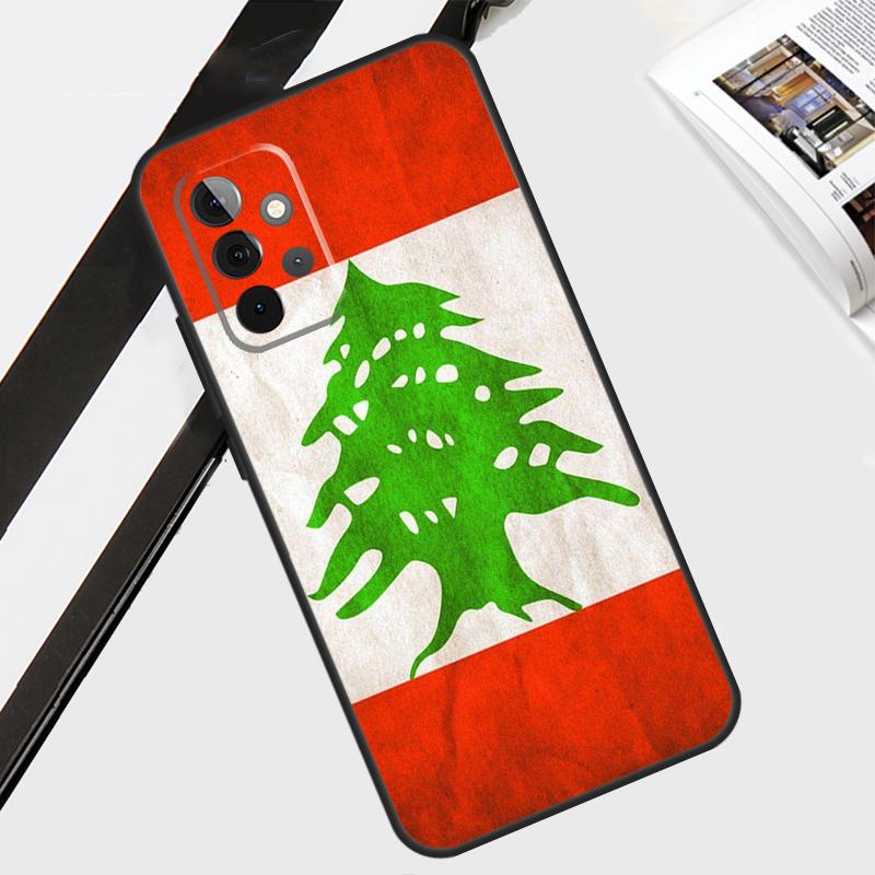 Чехол-карта с флагом Ливана для Samsung Galaxy A12 A22 A32 A52 A56 A36 A26 A16 A06 A54 A34 A14 A13 A53 A15 A35 A55