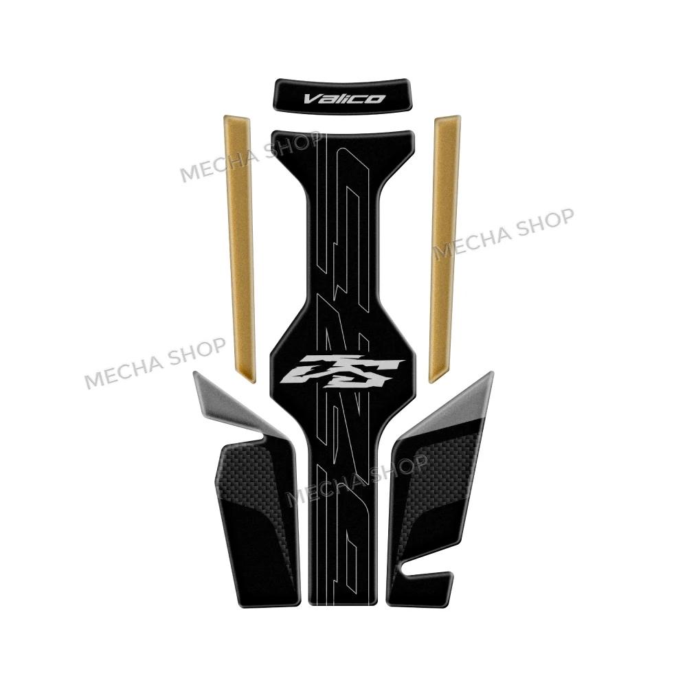 625dsx Accessories 3D Epoxy Resin Sticker Protection Kit Handguard Stickers For Voge Valico 625DSX 2025 Tank Pad