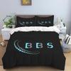 High-definition graphic printB-BBS-S-Style Wheel Rim Print Bedding Set (Duvet Cover & Pillowcases)  Bedroom Decor  Single/Double