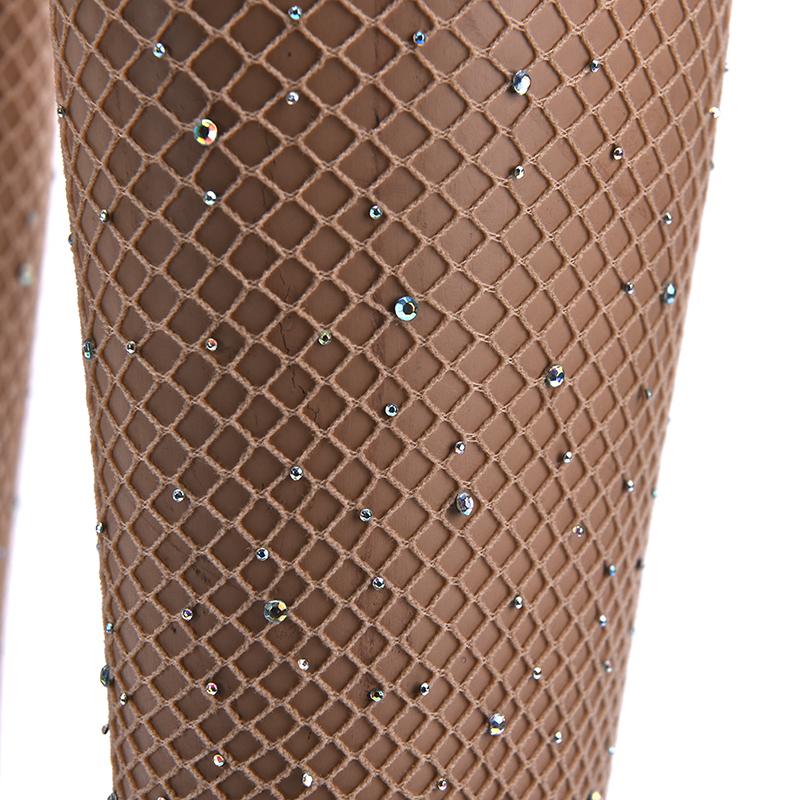 Женские чулки Diamond Sexy Колготки Прозрачные чулки в сеточку Колготки
