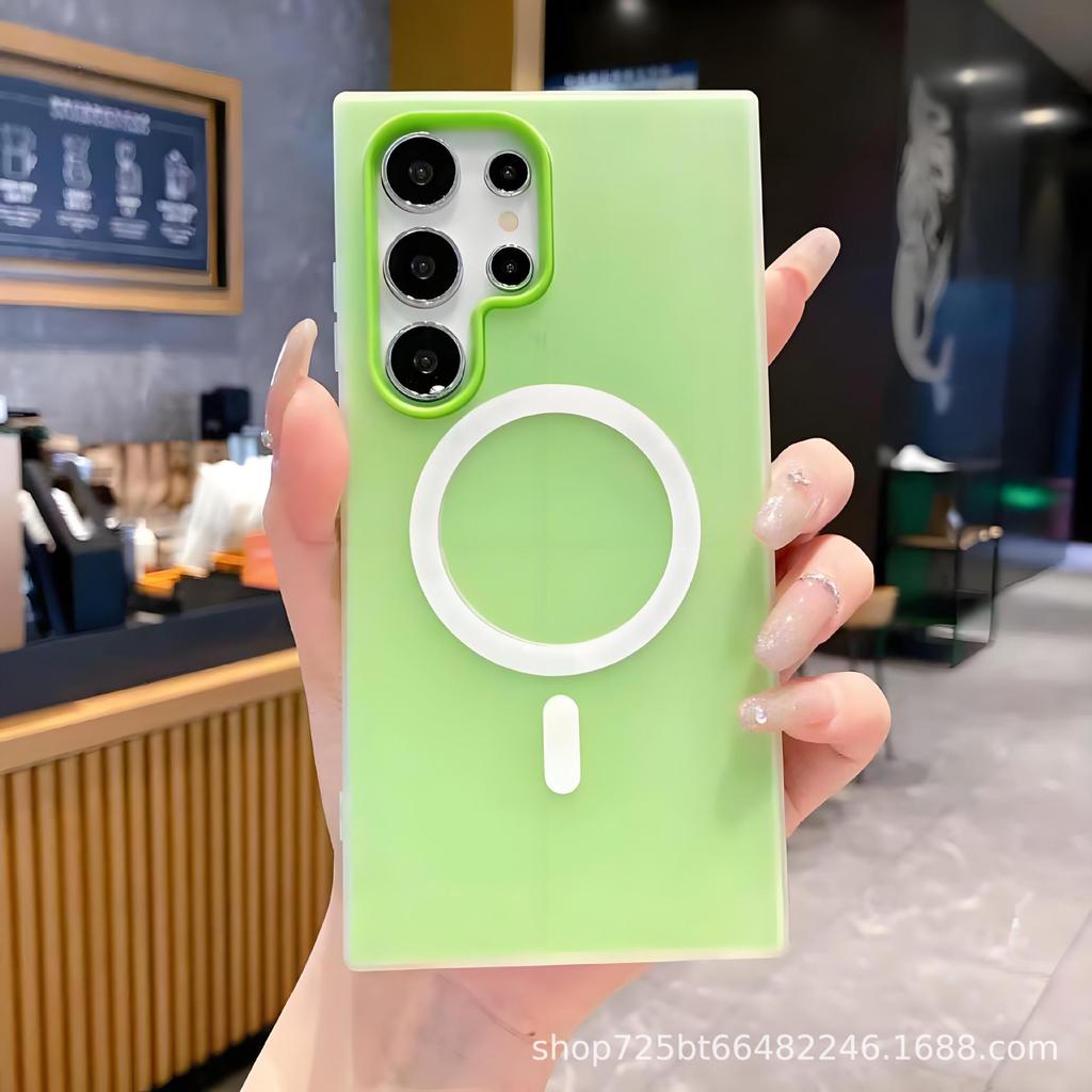 Универсальный магнитный желе-кейс для Samsung S26/S26PLUS/S26ULTRA